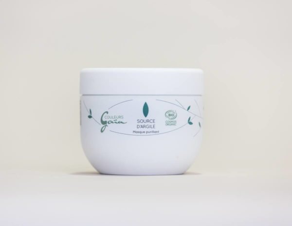 Source d’argile, masque purifiant